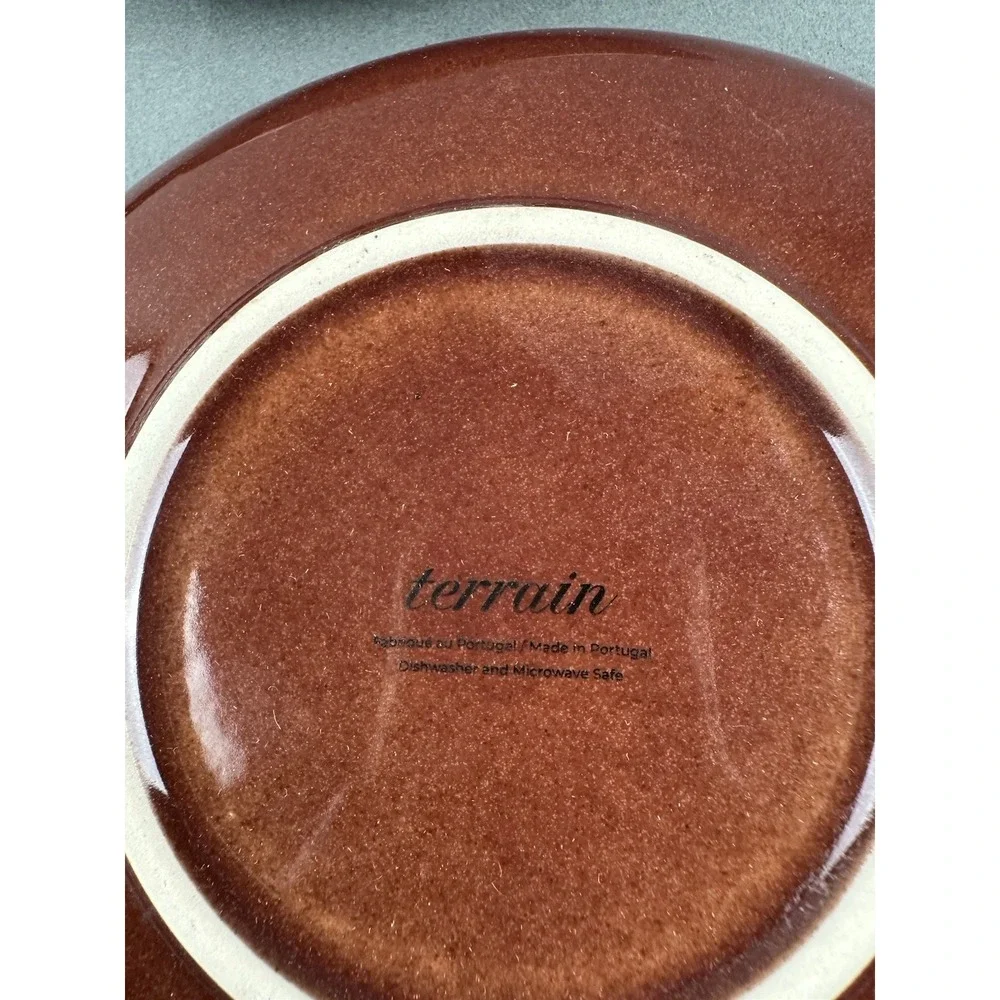 Anthropologie‎ Reactive Glaze Tapas Side Plates Set of 4 New In Box
